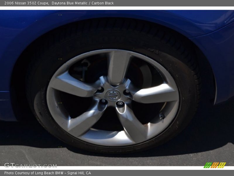 Daytona Blue Metallic / Carbon Black 2006 Nissan 350Z Coupe