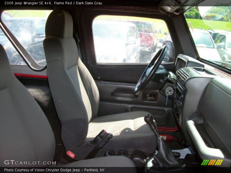 Flame Red / Dark Slate Gray 2006 Jeep Wrangler SE 4x4
