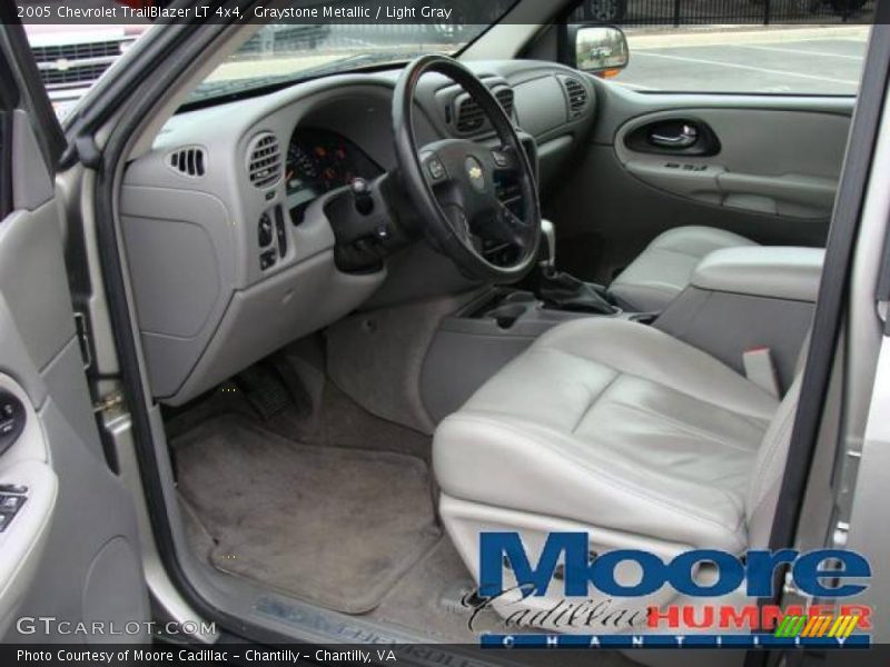 Graystone Metallic / Light Gray 2005 Chevrolet TrailBlazer LT 4x4