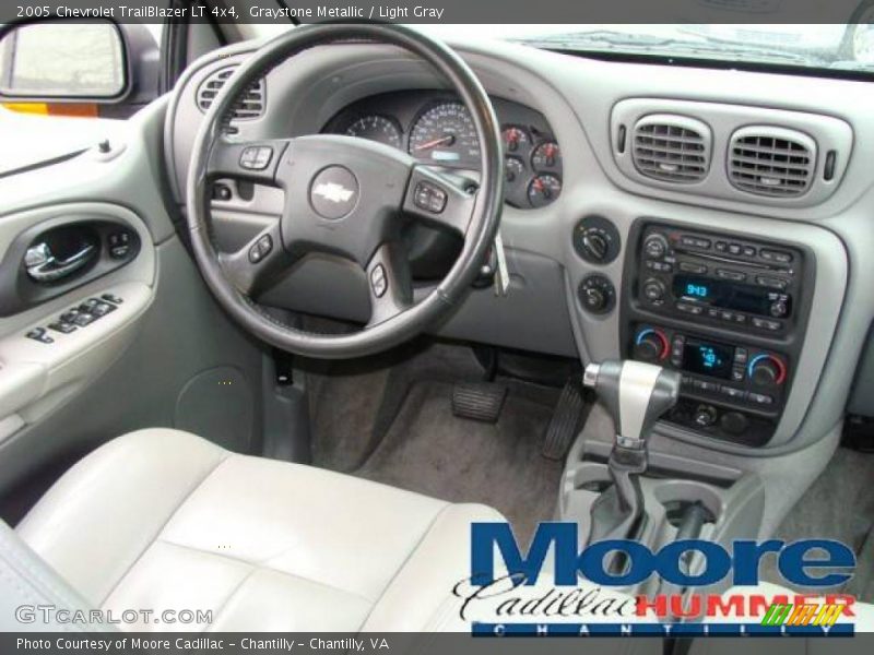 Graystone Metallic / Light Gray 2005 Chevrolet TrailBlazer LT 4x4