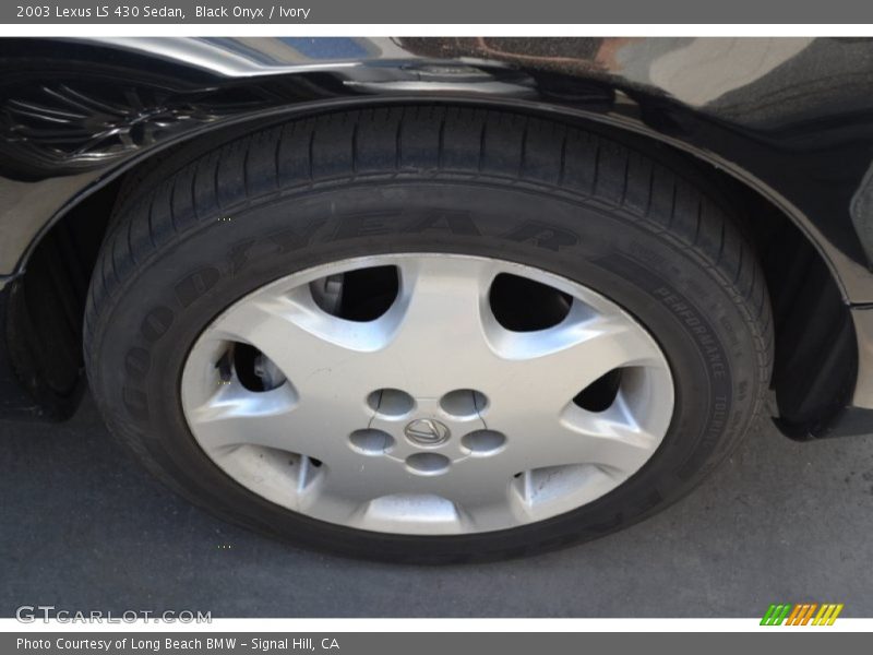 Black Onyx / Ivory 2003 Lexus LS 430 Sedan