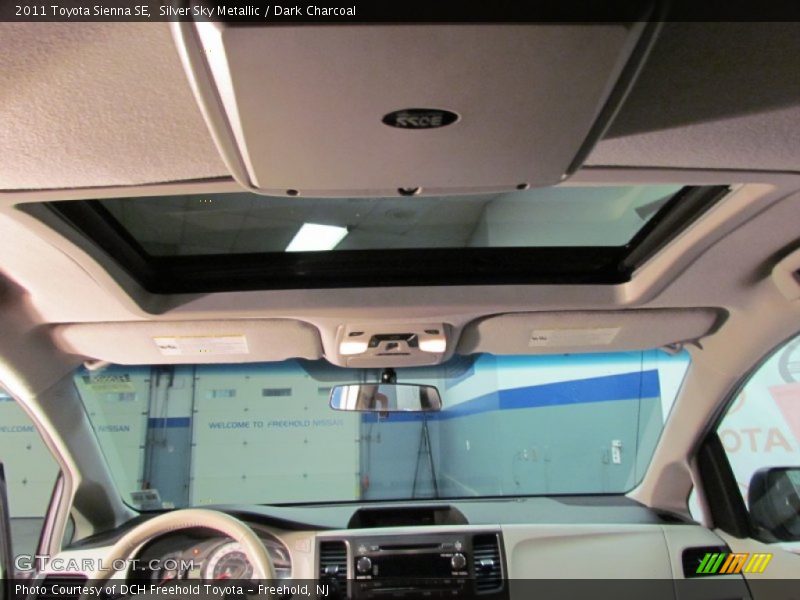 Silver Sky Metallic / Dark Charcoal 2011 Toyota Sienna SE