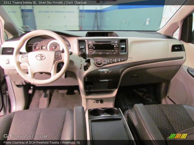 Silver Sky Metallic / Dark Charcoal 2011 Toyota Sienna SE