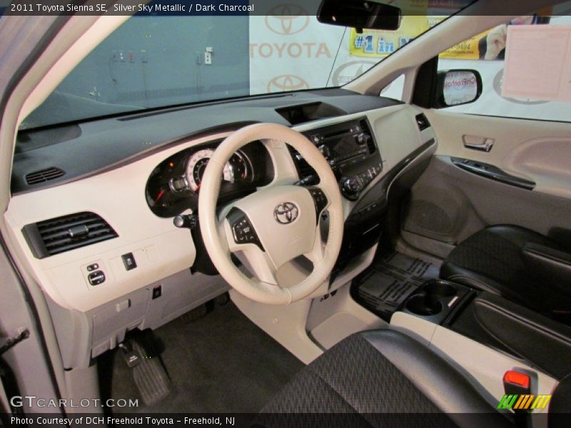 Silver Sky Metallic / Dark Charcoal 2011 Toyota Sienna SE