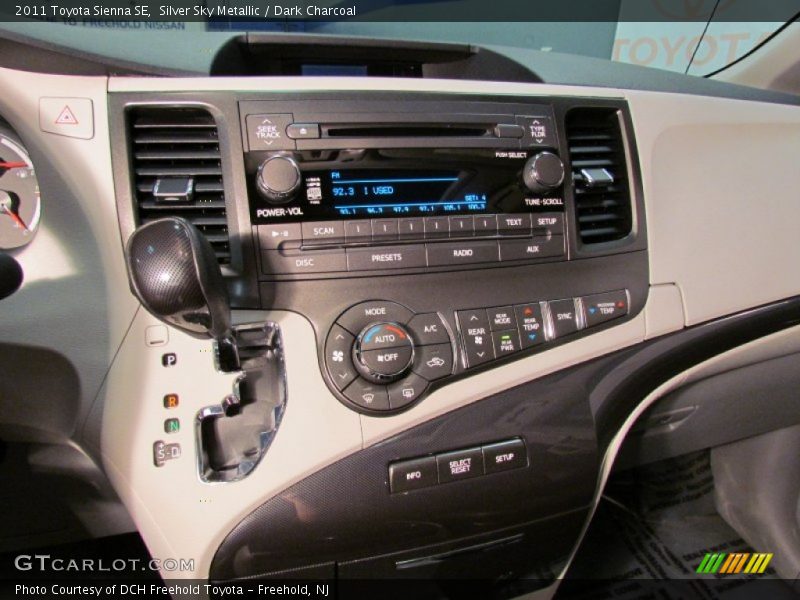 Silver Sky Metallic / Dark Charcoal 2011 Toyota Sienna SE