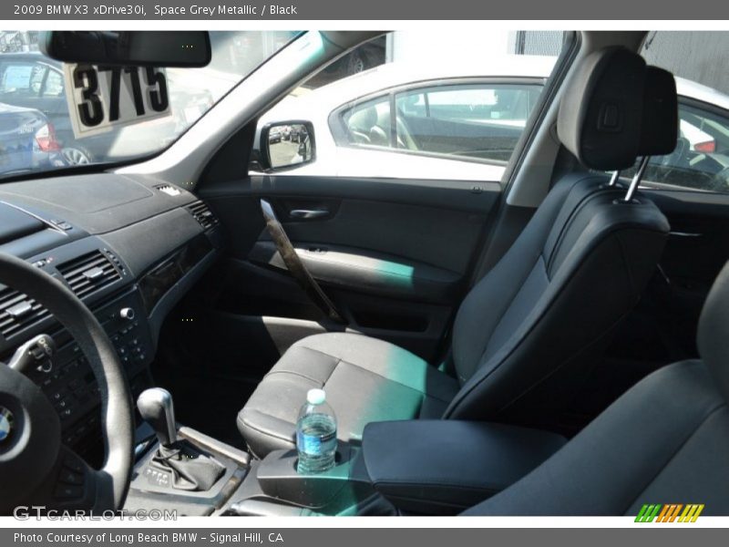 Space Grey Metallic / Black 2009 BMW X3 xDrive30i