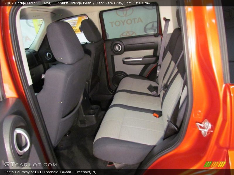 Sunburst Orange Pearl / Dark Slate Gray/Light Slate Gray 2007 Dodge Nitro SLT 4x4