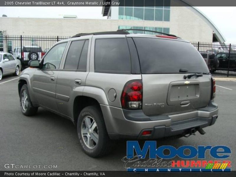 Graystone Metallic / Light Gray 2005 Chevrolet TrailBlazer LT 4x4