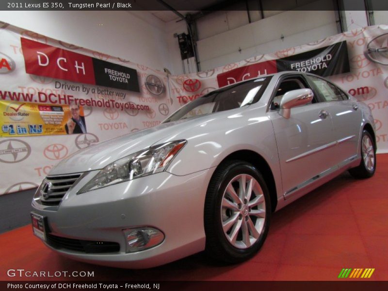 Tungsten Pearl / Black 2011 Lexus ES 350