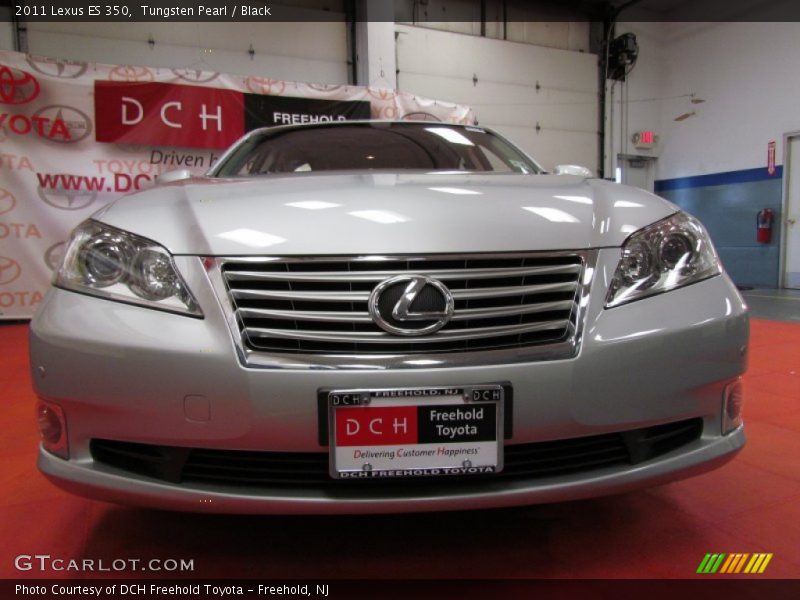 Tungsten Pearl / Black 2011 Lexus ES 350
