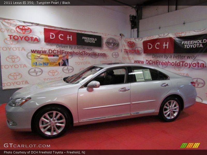 Tungsten Pearl / Black 2011 Lexus ES 350
