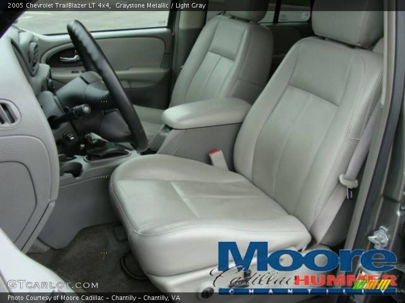 Graystone Metallic / Light Gray 2005 Chevrolet TrailBlazer LT 4x4
