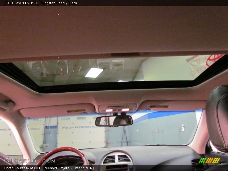 Tungsten Pearl / Black 2011 Lexus ES 350