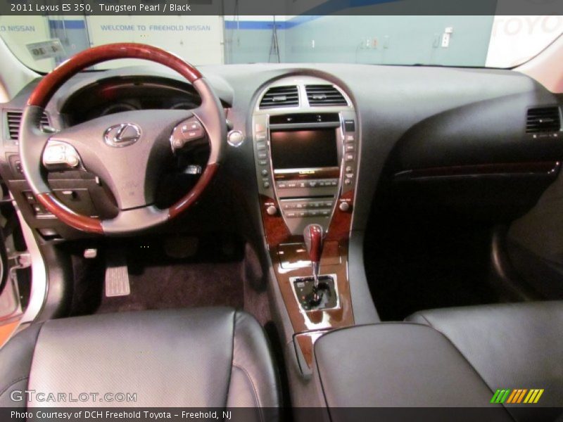 Tungsten Pearl / Black 2011 Lexus ES 350