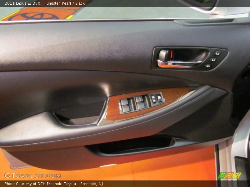 Tungsten Pearl / Black 2011 Lexus ES 350