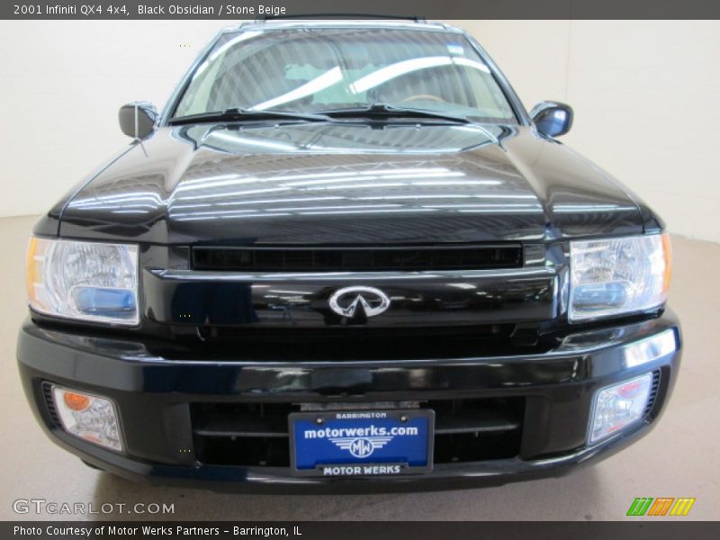 Black Obsidian / Stone Beige 2001 Infiniti QX4 4x4