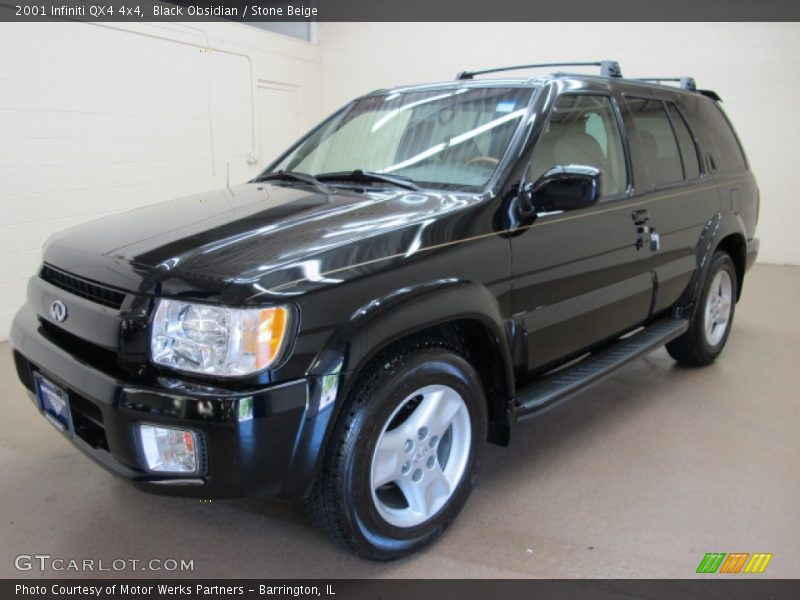 Black Obsidian / Stone Beige 2001 Infiniti QX4 4x4