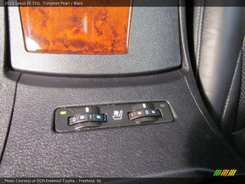 Tungsten Pearl / Black 2011 Lexus ES 350