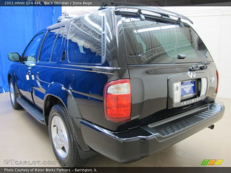 Black Obsidian / Stone Beige 2001 Infiniti QX4 4x4