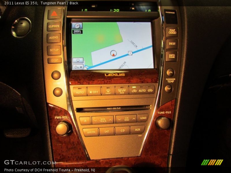Tungsten Pearl / Black 2011 Lexus ES 350