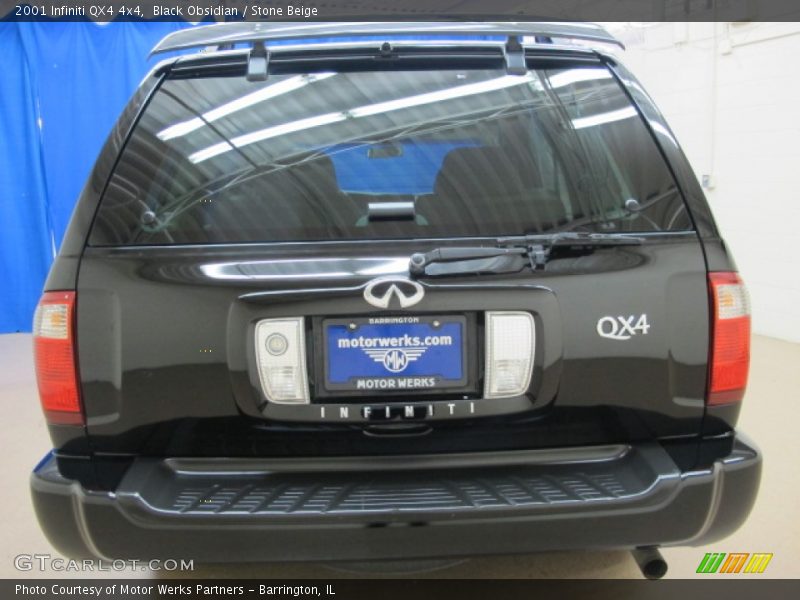 Black Obsidian / Stone Beige 2001 Infiniti QX4 4x4