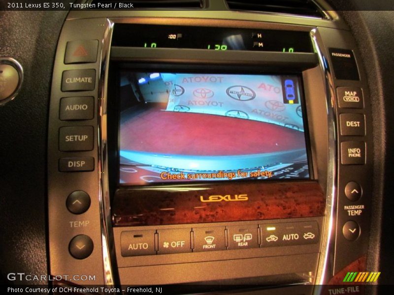 Tungsten Pearl / Black 2011 Lexus ES 350