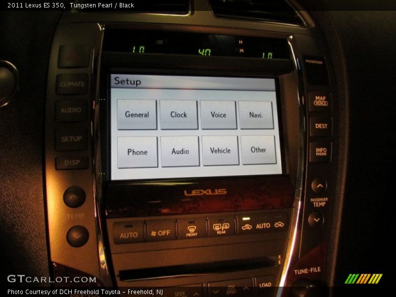 Tungsten Pearl / Black 2011 Lexus ES 350