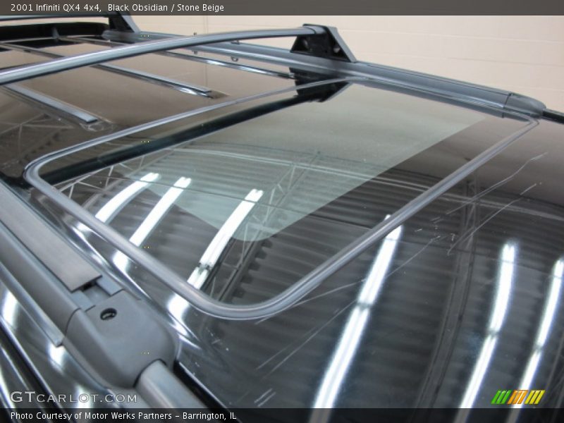 Black Obsidian / Stone Beige 2001 Infiniti QX4 4x4