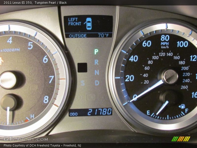 Tungsten Pearl / Black 2011 Lexus ES 350