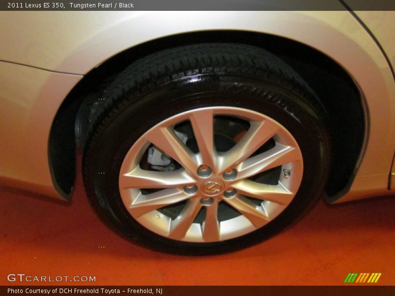 Tungsten Pearl / Black 2011 Lexus ES 350