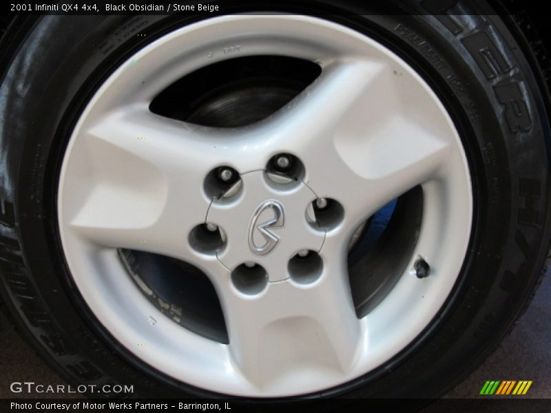 Black Obsidian / Stone Beige 2001 Infiniti QX4 4x4