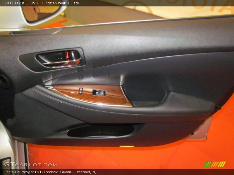 Tungsten Pearl / Black 2011 Lexus ES 350