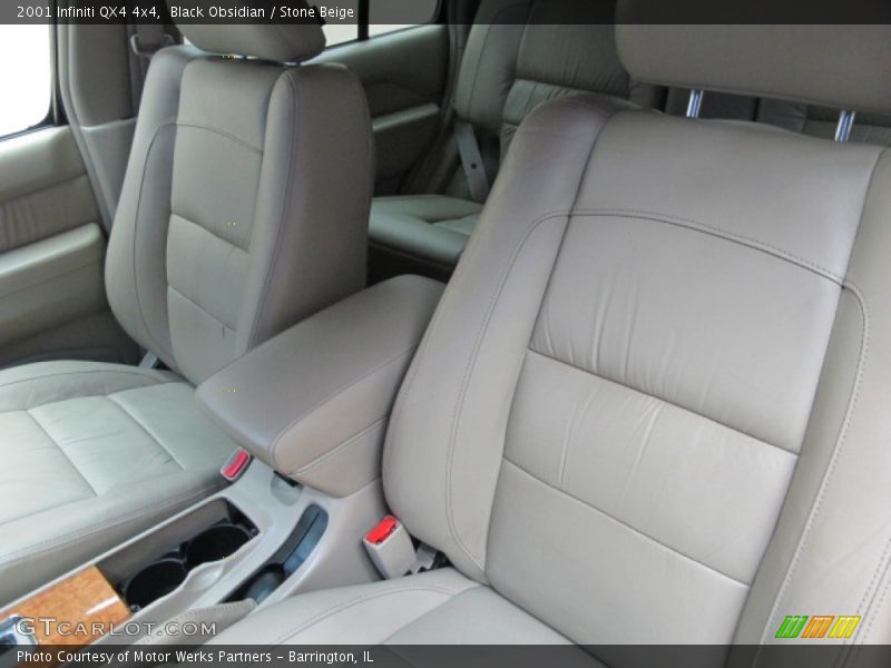 Black Obsidian / Stone Beige 2001 Infiniti QX4 4x4