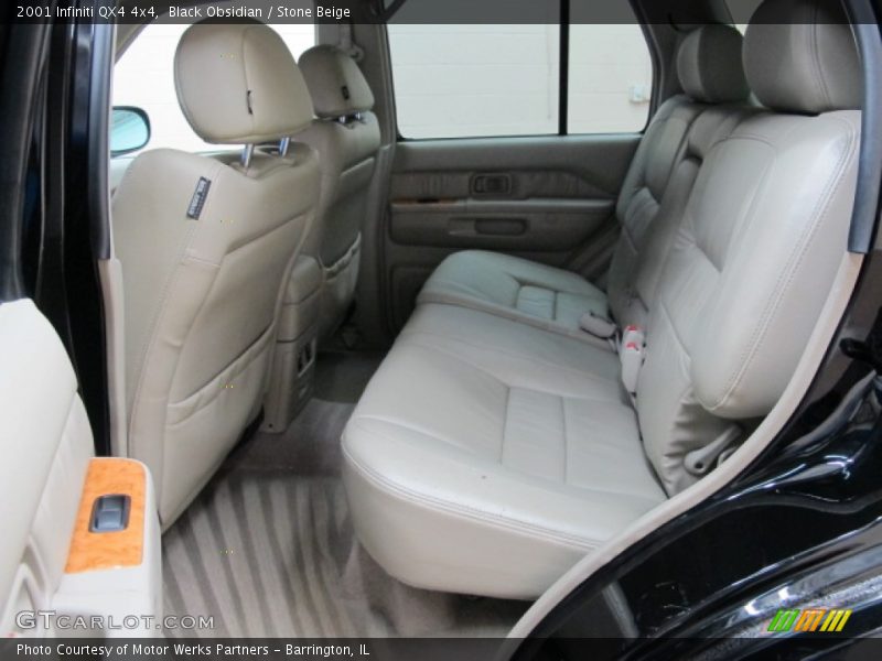 Black Obsidian / Stone Beige 2001 Infiniti QX4 4x4