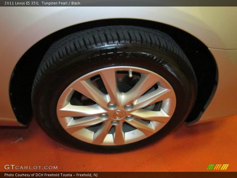 Tungsten Pearl / Black 2011 Lexus ES 350