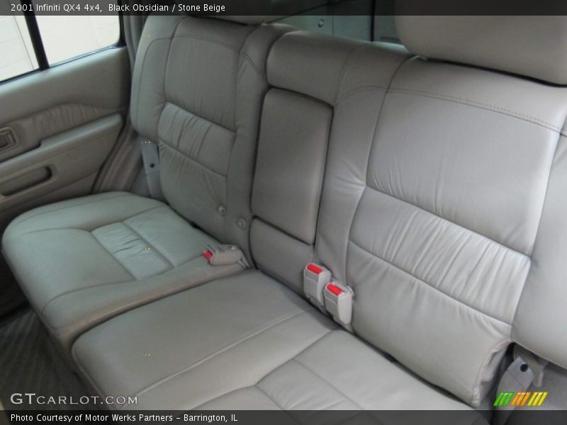 Black Obsidian / Stone Beige 2001 Infiniti QX4 4x4