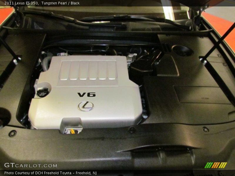 Tungsten Pearl / Black 2011 Lexus ES 350