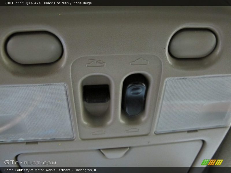Black Obsidian / Stone Beige 2001 Infiniti QX4 4x4