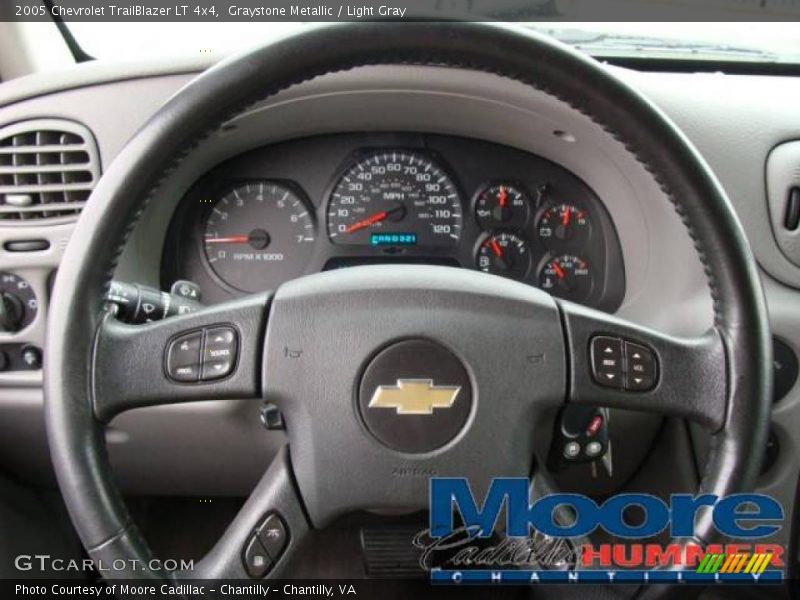 Graystone Metallic / Light Gray 2005 Chevrolet TrailBlazer LT 4x4