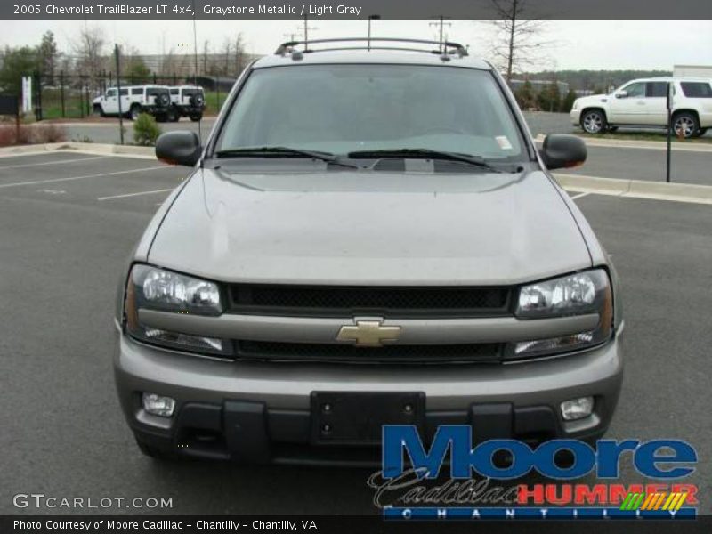 Graystone Metallic / Light Gray 2005 Chevrolet TrailBlazer LT 4x4