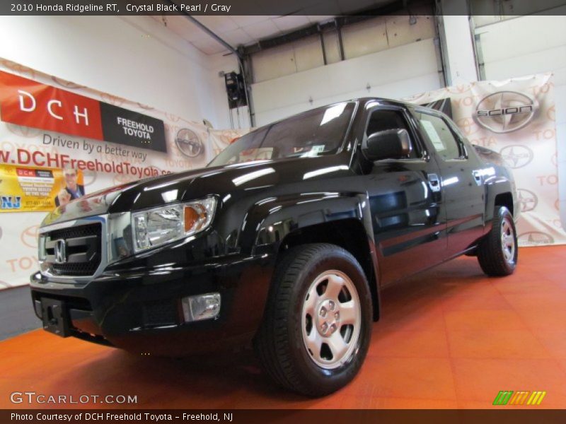 Crystal Black Pearl / Gray 2010 Honda Ridgeline RT