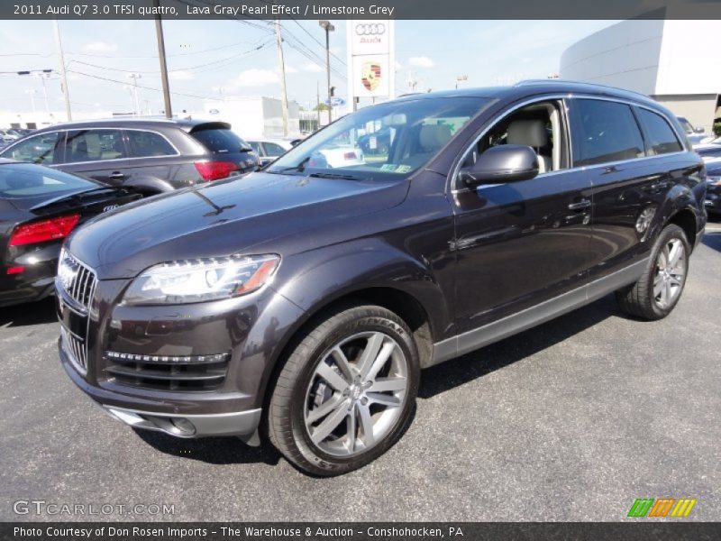 Lava Gray Pearl Effect / Limestone Grey 2011 Audi Q7 3.0 TFSI quattro