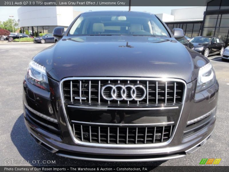 Lava Gray Pearl Effect / Limestone Grey 2011 Audi Q7 3.0 TFSI quattro