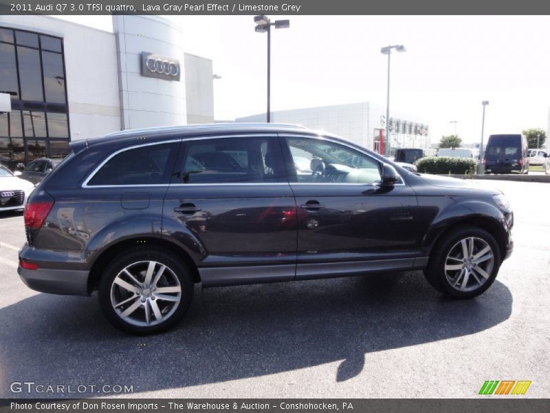 Lava Gray Pearl Effect / Limestone Grey 2011 Audi Q7 3.0 TFSI quattro