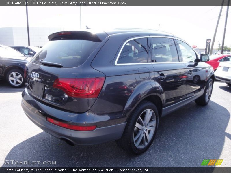 Lava Gray Pearl Effect / Limestone Grey 2011 Audi Q7 3.0 TFSI quattro