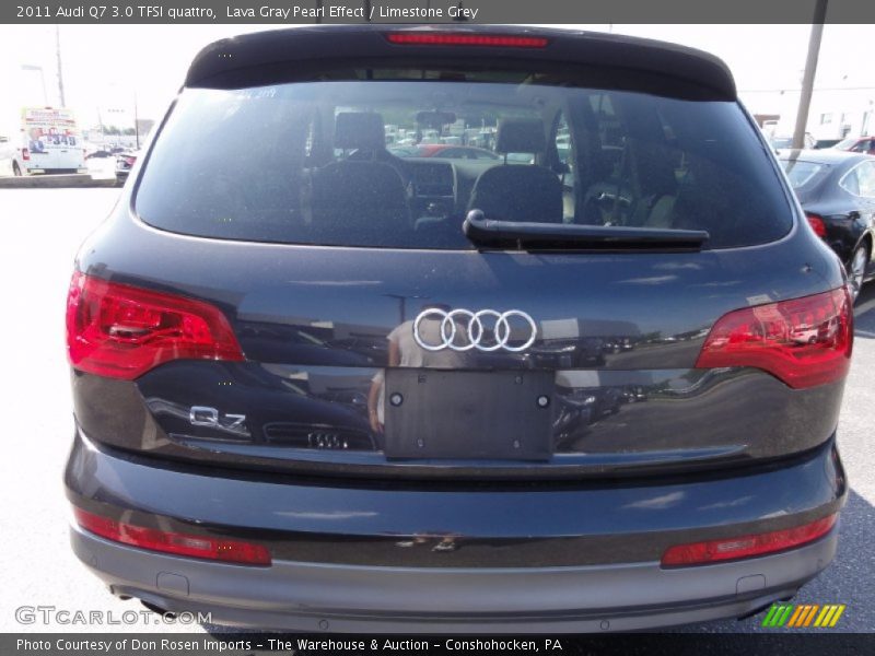 Lava Gray Pearl Effect / Limestone Grey 2011 Audi Q7 3.0 TFSI quattro