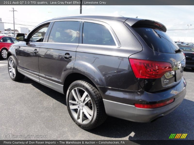 Lava Gray Pearl Effect / Limestone Grey 2011 Audi Q7 3.0 TFSI quattro