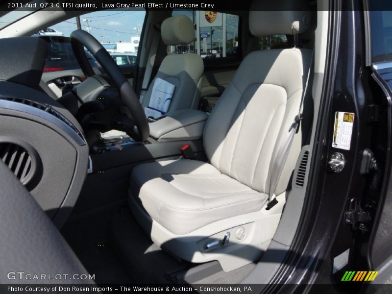 Lava Gray Pearl Effect / Limestone Grey 2011 Audi Q7 3.0 TFSI quattro