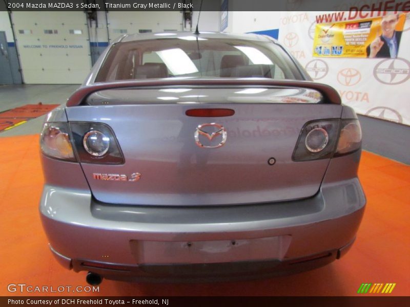 Titanium Gray Metallic / Black 2004 Mazda MAZDA3 s Sedan