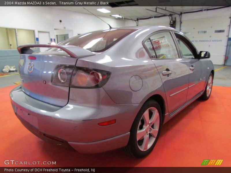 Titanium Gray Metallic / Black 2004 Mazda MAZDA3 s Sedan